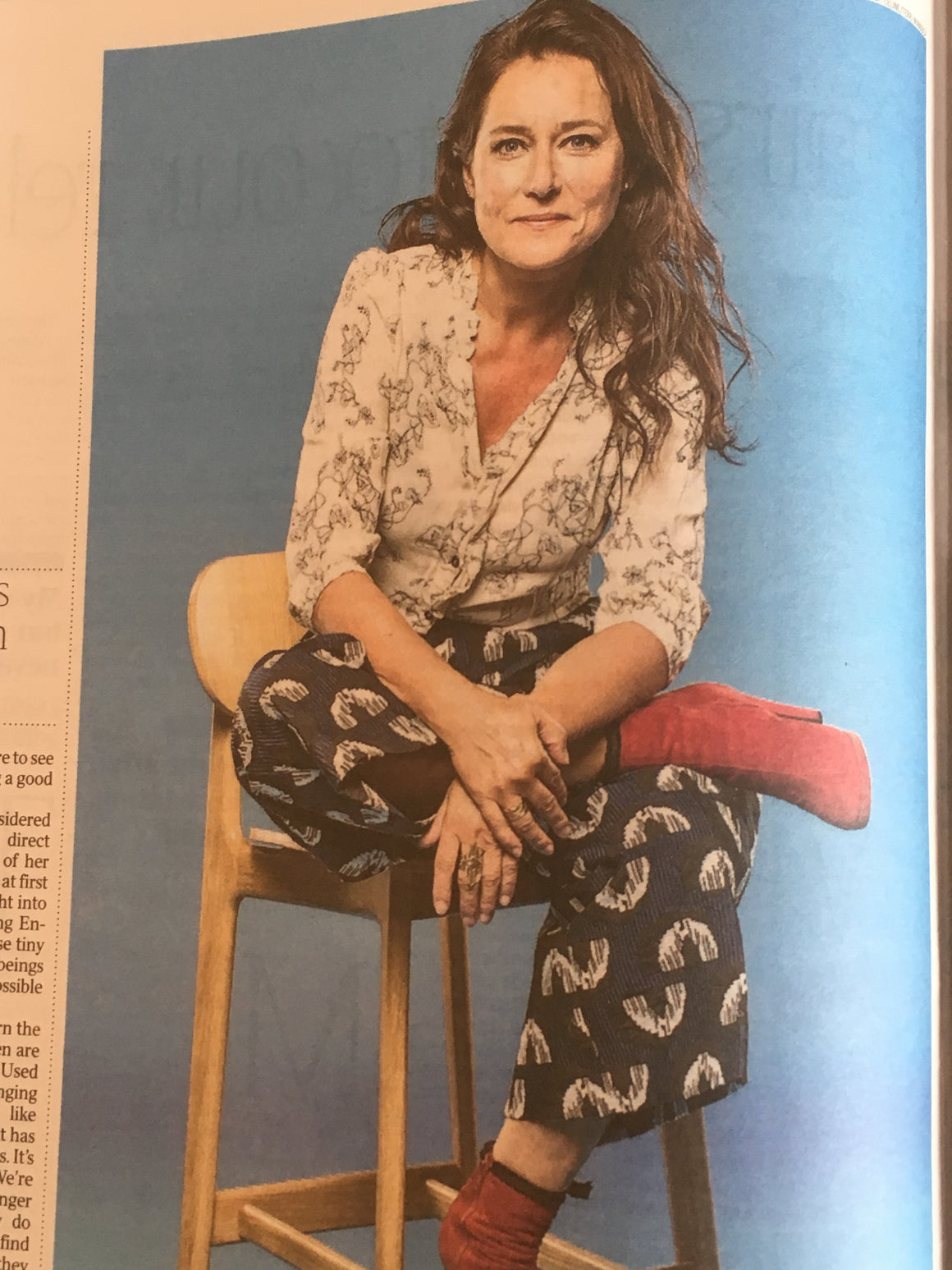 Times Weekend Supplement 16th September 2017 Sidse Babett Knudsen Interview