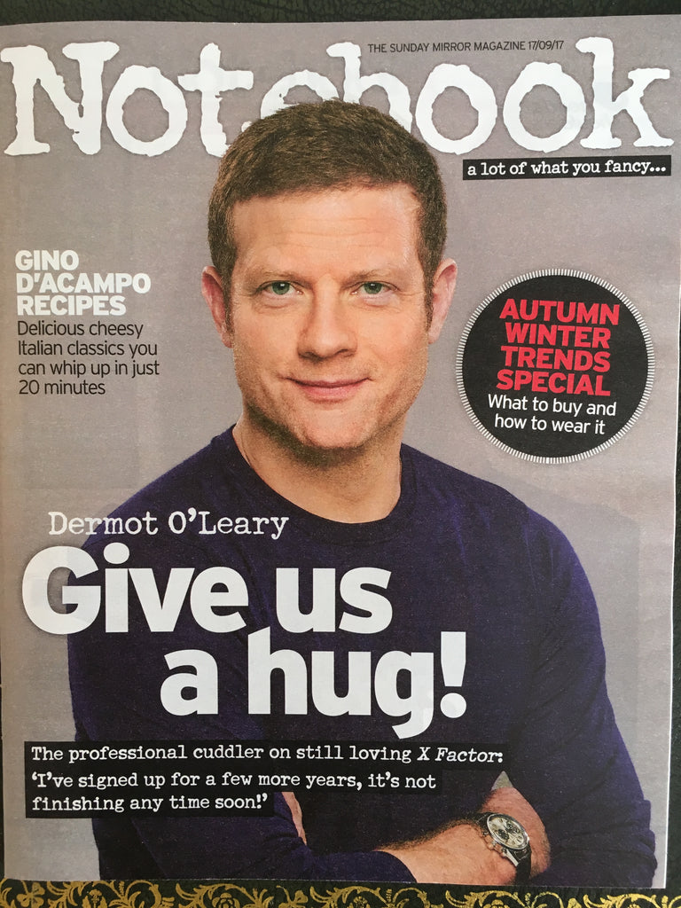 Notebook Magazine 17 September 2017 Dermot O'Leary Jack Dee