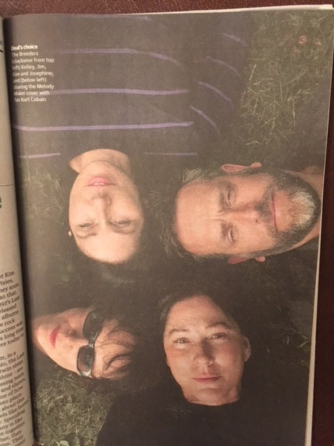 Guide Magazine The Breeders cover interview