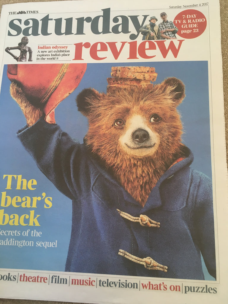 UK Times Review November 2017 Paddington 2 Ben Whishaw - Secrets of the Sequel