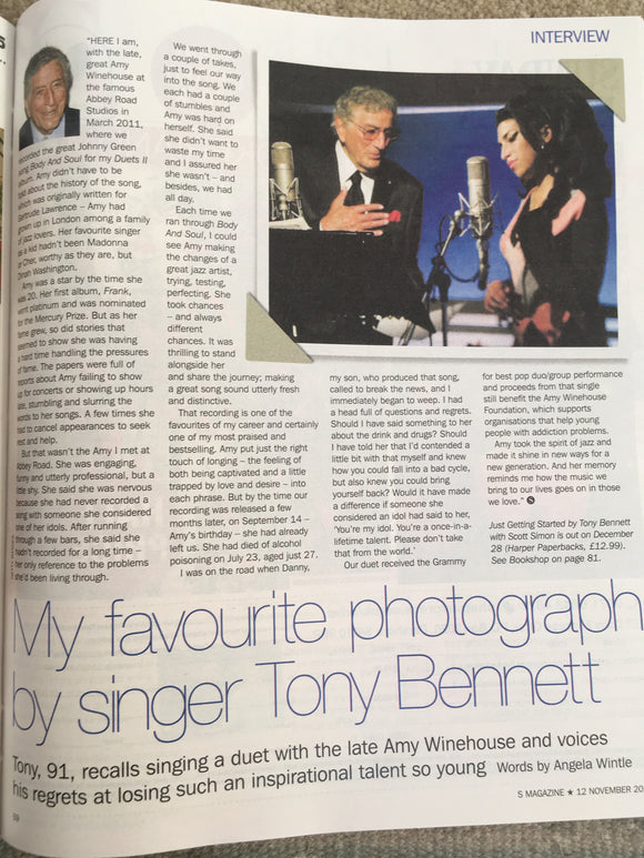 S Express Magazine November 11th 2017 Katherine Jenkins Tony Bennett Sair Khan