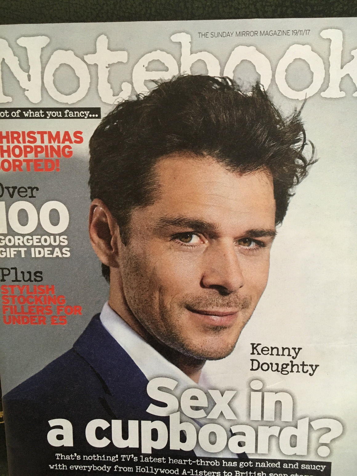 UK Notebook Magazine November 19 2017 Kenny Doughy Matt Terry