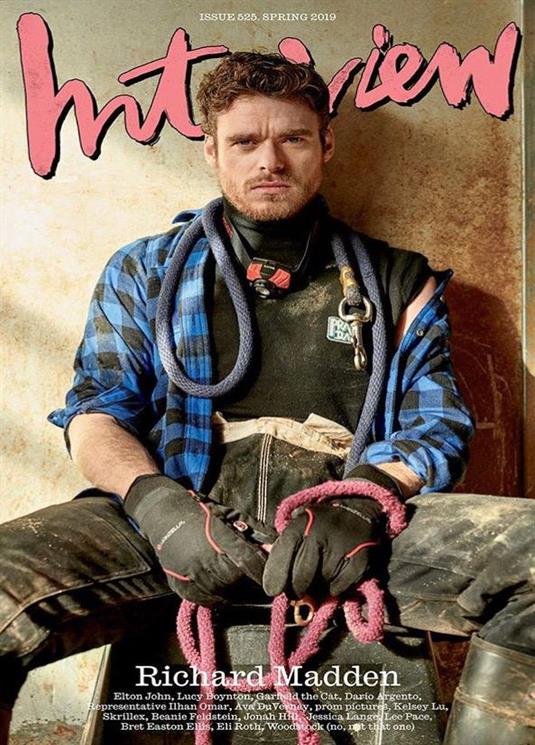 Interview Magazine Summer 2019: Richard Madden Cover Interview by Sir Elton John