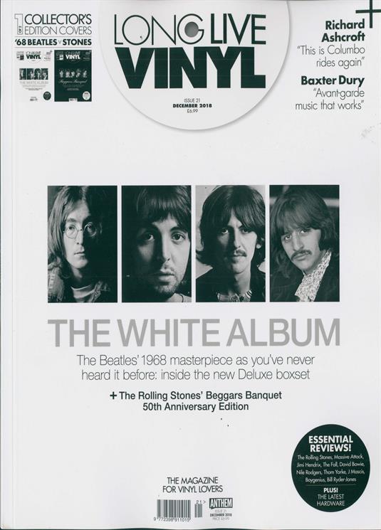 Long Live Vinyl Magazine December 2018: The Beatles - The White Album