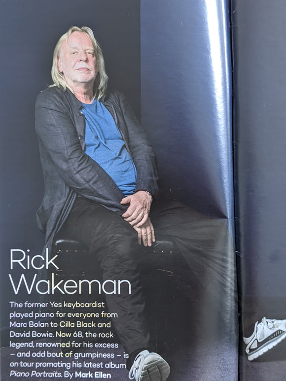 UK Saga Magazine October 2017 Rick Wakeman Yes Interview