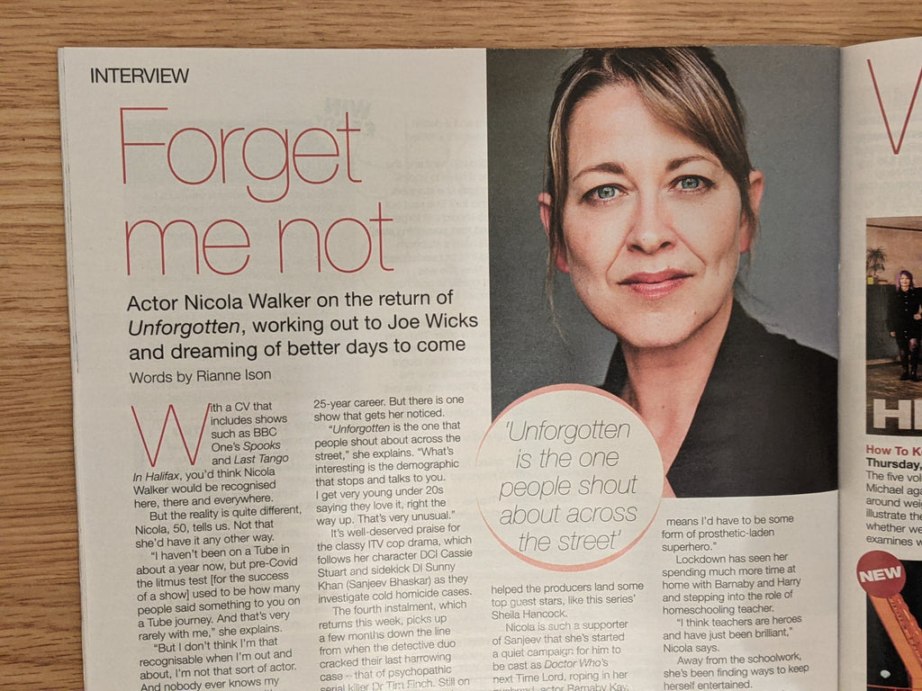 S Express Magazine 21 Feb 2021 Nicola Walker Interview