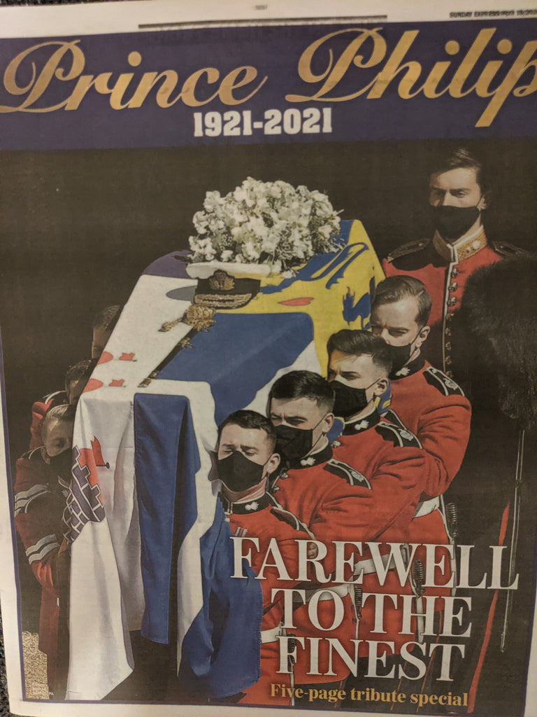 PRINCE PHILIP FUNERAL: Sunday Express Supplement 18th April 2021