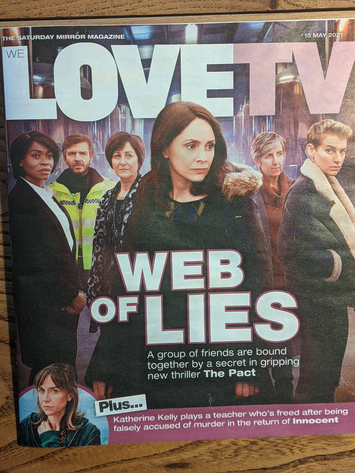 LOVE TV Magazine 05/2021 LAURA FRASER The Pact LAURA DONNELLY Ann Skelly