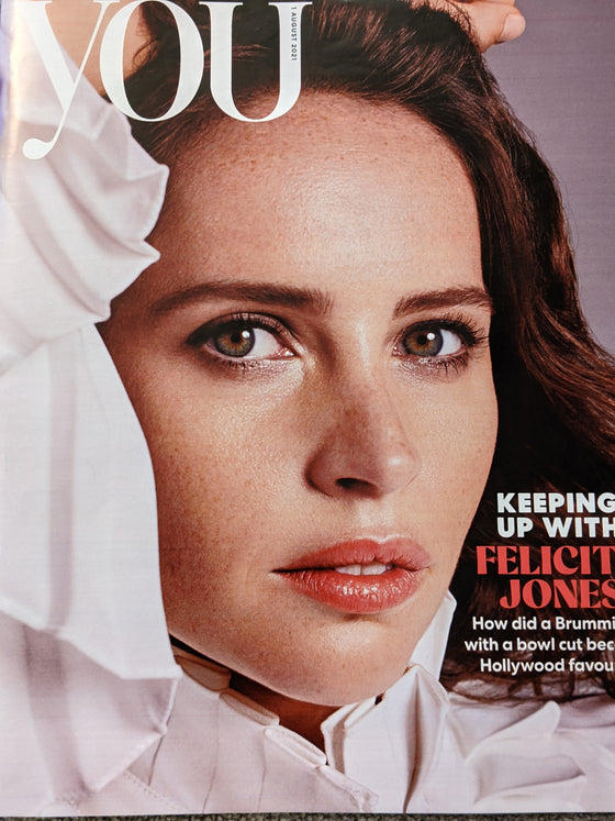 UK YOU Magazine August 2021: FELICITY JONES COVER FEATURE