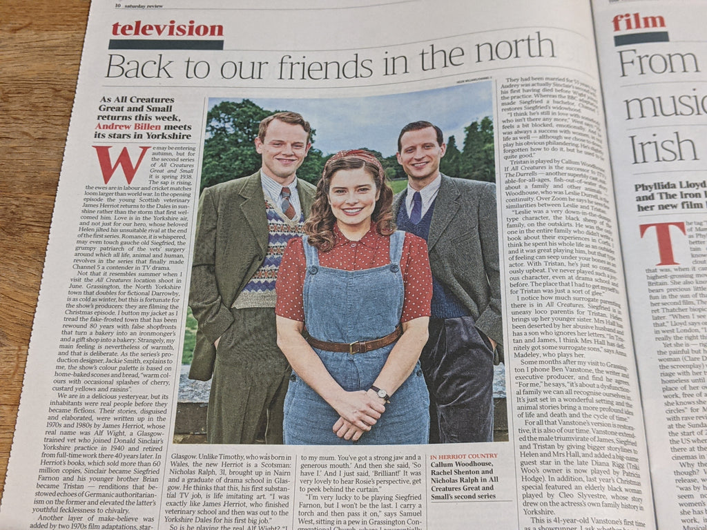 CALLUM WOODHOUSE Jennifer Coolidge Nicholas Ralph UK Times Review 09/2021