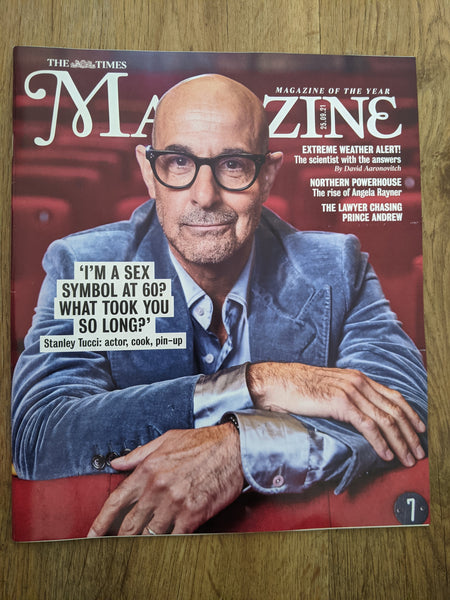 TIMES MAGAZINE - 25 September 2021 STANLEY TUCCI COVER FEATURE ...