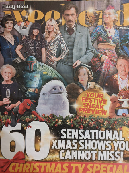 WEEKEND Mag 27/11/2021 DAVID TENNANT Samuel West All Creatures Great A ...