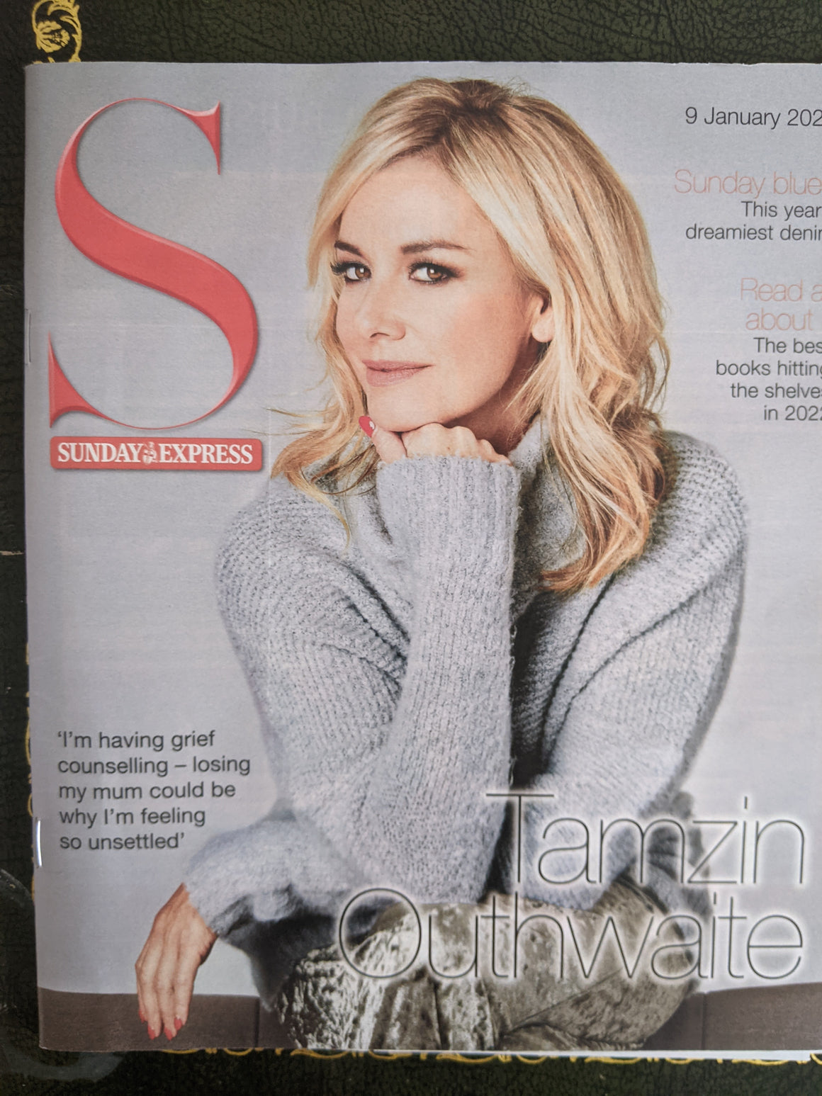 S EXPRESS Magazine 08/01/2022 TAMZIN OUTHWAITE Stephen Moyer True Blood