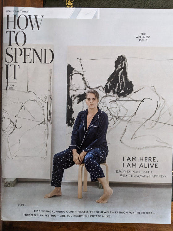 HOW TO SPEND IT Mag 08/01/2022 TRACEY EMIN COVER FEATURE