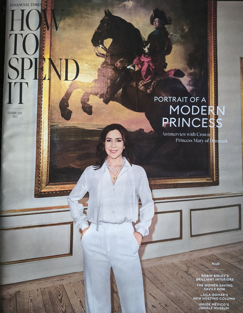 HOW TO SPEND IT Mag 05/02/2022 CROWN PRINCESS MARY OF DENMARK COVER FEATURE