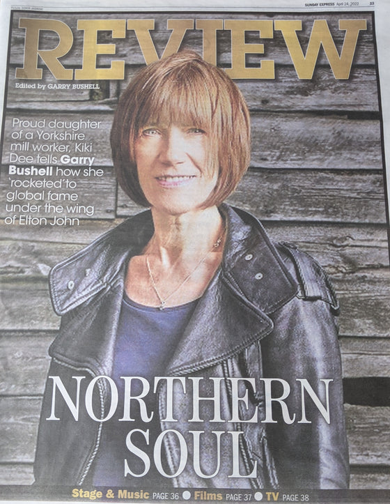 UK Express Review April 2022 Kiki Dee Cover Interview Elton John