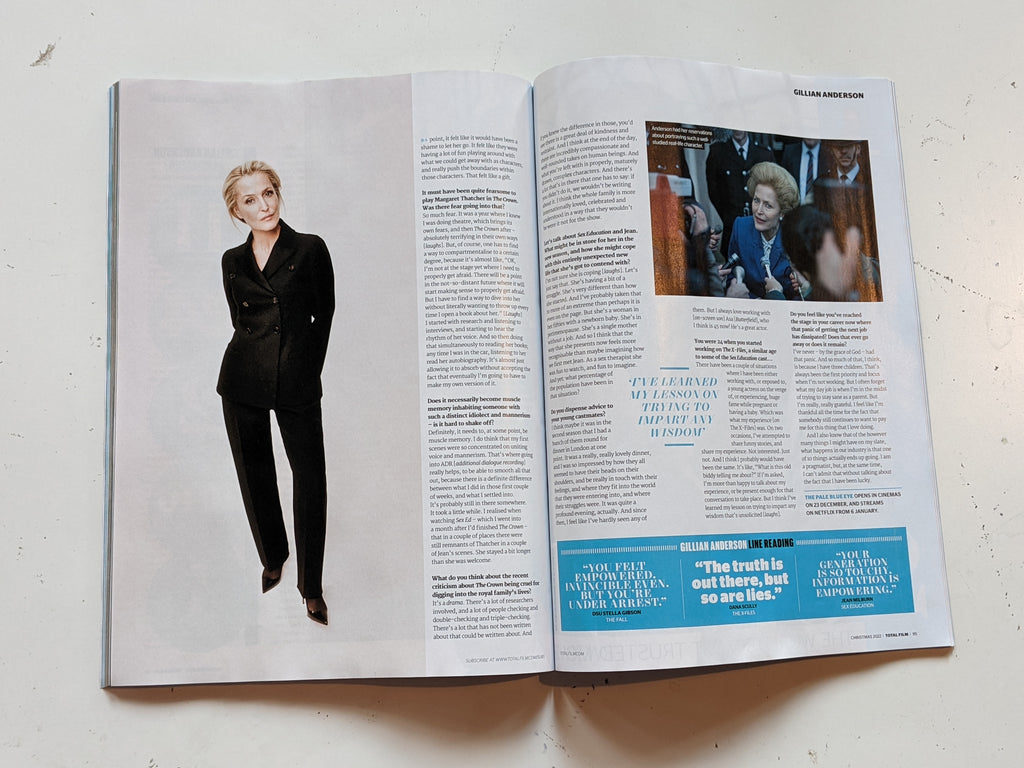 TOTAL FILM Magazine #332 GILLIAN ANDERSON interview