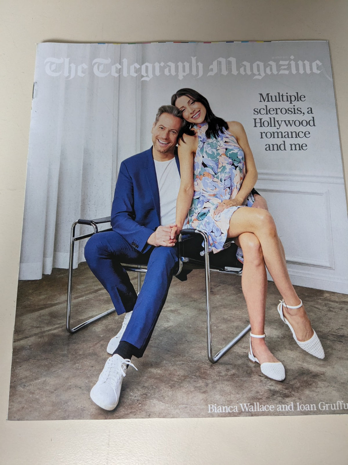 TELEGRAPH Magazine 22/04/2023 Ioan Gruffudd & Bianca Wallace Cover