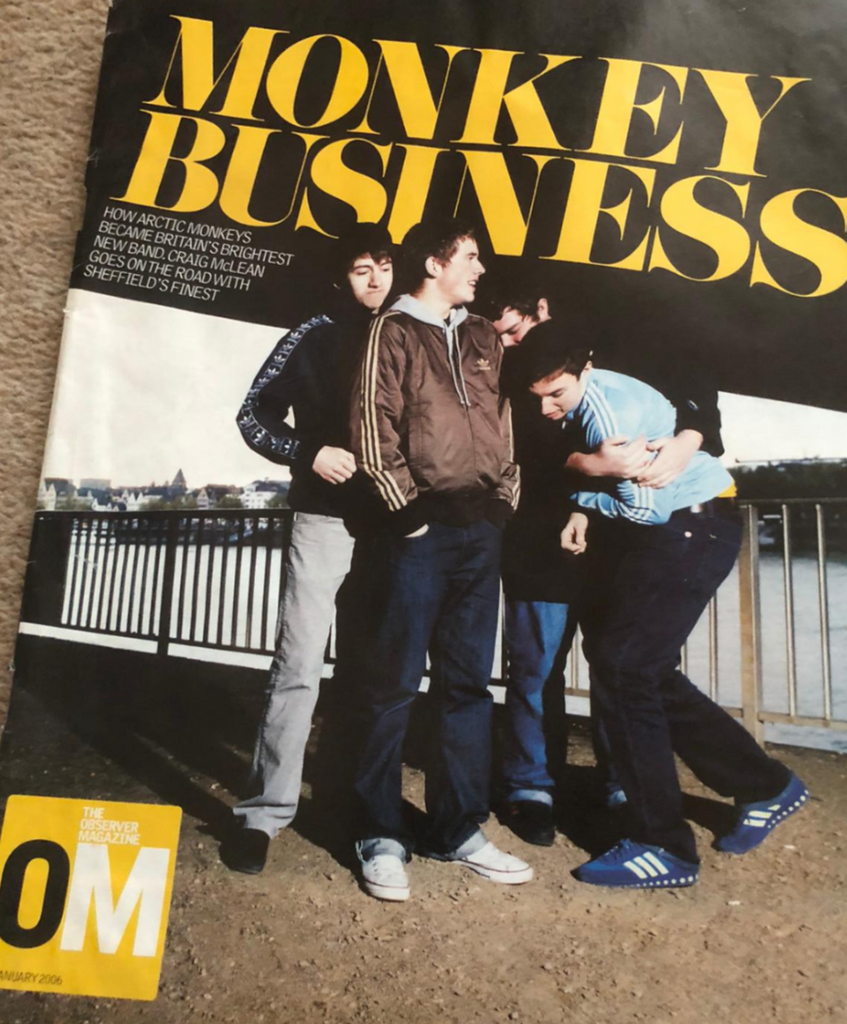 UK OM Magazine January 2006 The Arctic Monkeys Alex Turner