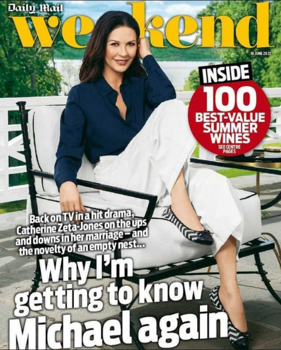 MAIL WEEKEND magazine June 2021: Catherine Zeta-Jones Harriet Bibby