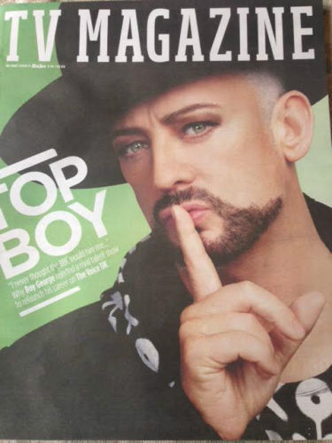 SUN TV Magazine January 2016 BOY GEORGE Culture Club PHOTO INTERVIEW