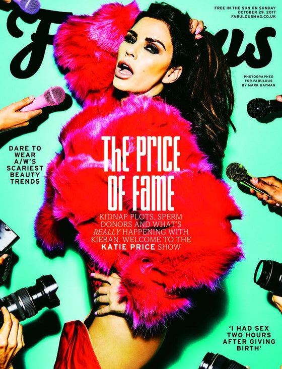 FABULOUS Magazine 29 October 2017 Katie Price  Amelia Lily Tokio Myers