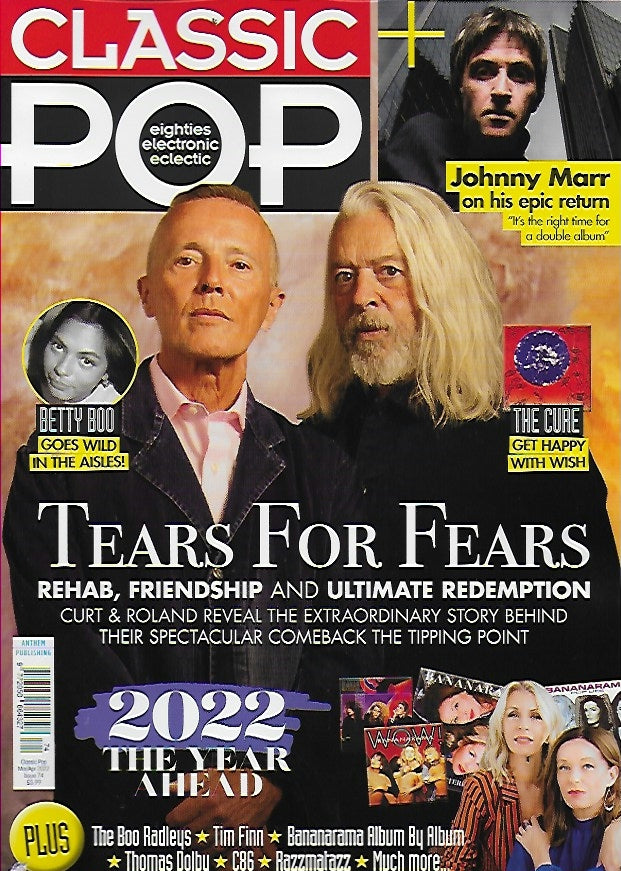 POP #74 April 2022 Tears For Fears Interview - YourCelebrityMagazines