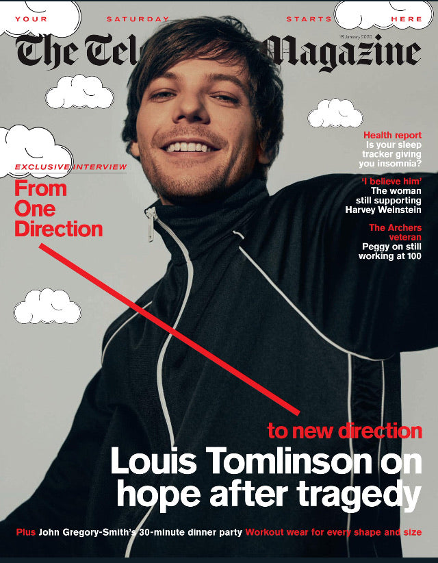 To celebrate one year since our Louis Tomlinson cover, here's the