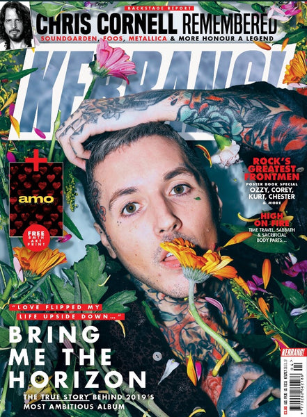 UK Kerrang! Magazine Jan 2019 Bring Me The Horizon - Chris Cornell Che ...