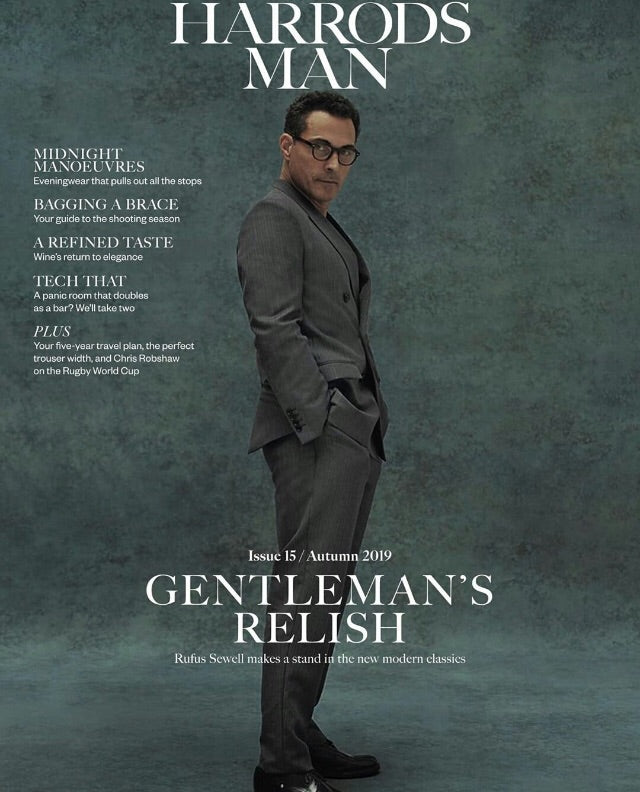 Harrods Man Magazine Autumn 2019: Rufus Sewell