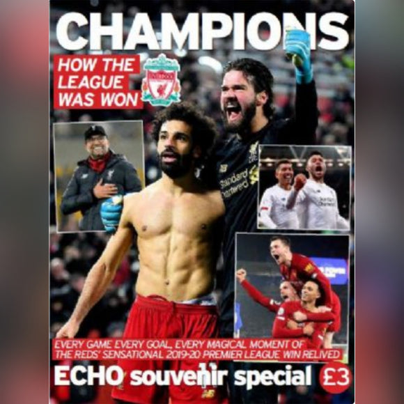 Liverpool FC - Liverpool Echo Commemorative Champions Special Souvenir 2019/2020