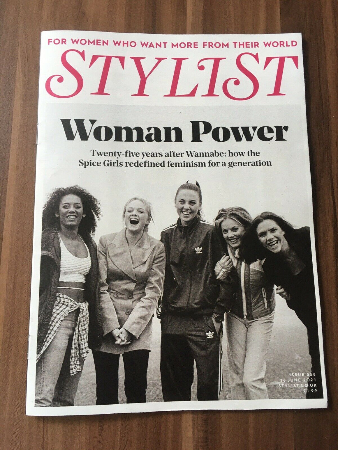 STYLIST MAGAZINE WOMAN POWER SPICE GIRLS 25TH ANNIVERSARY WANNABE EDITION