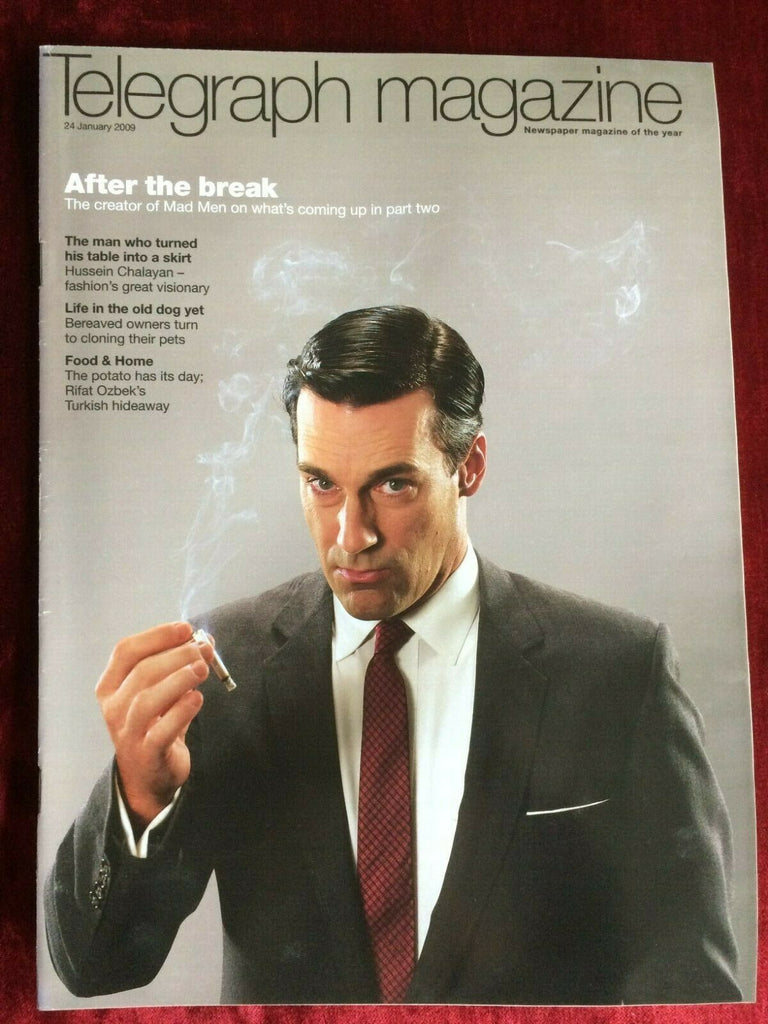 TELEGRAPH Magazine 24-Jan-2009 JON HAMM Mad Men