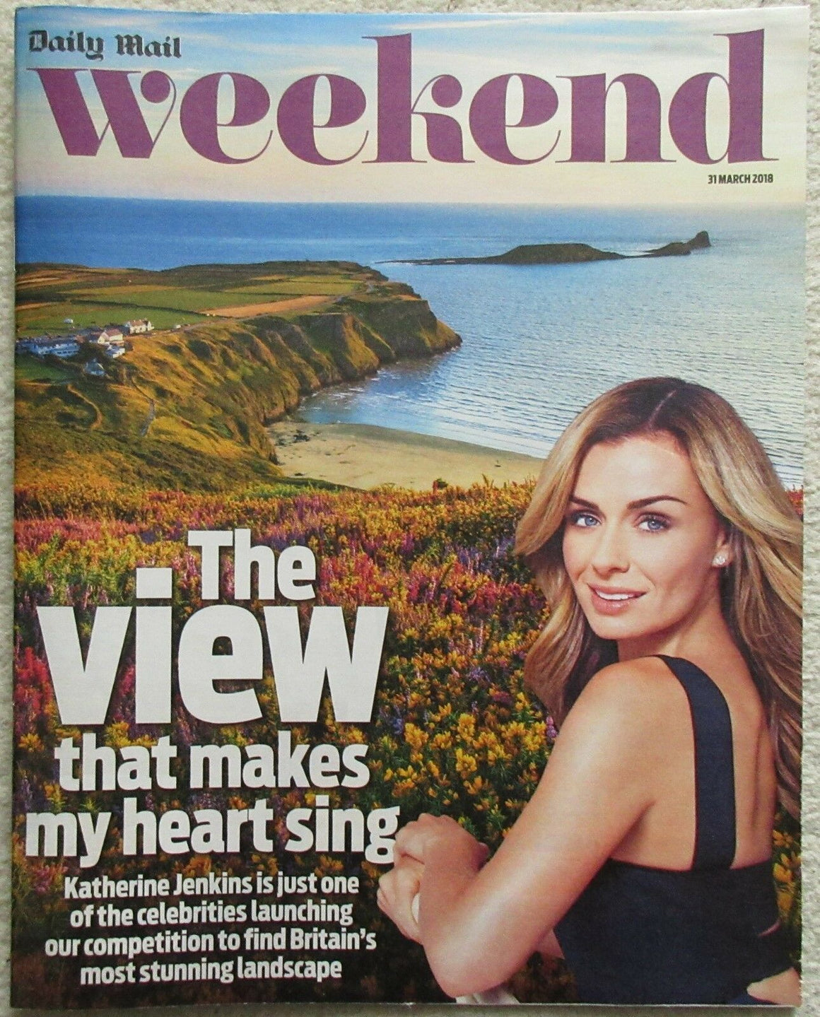 Katherine Jenkins - Daily Mail Weekend magazine – 31 March 2018