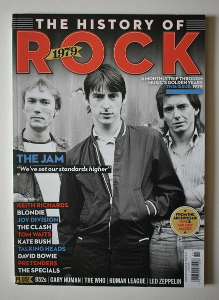 THE HISTORY OF ROCK MAGAZINE 1979 - ISSUE 15 - THE JAM DAVID BOWIE PAU ...