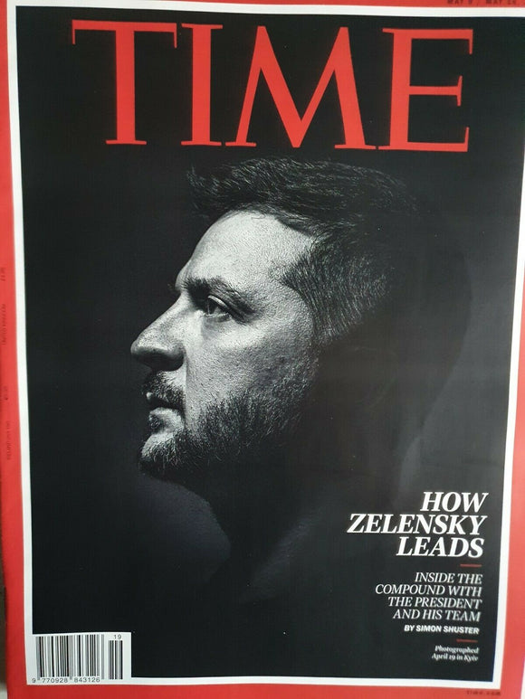 TIME MAGAZINE MAY 9-16 2022 HOW ZELENSKY LEADS UKRAINE