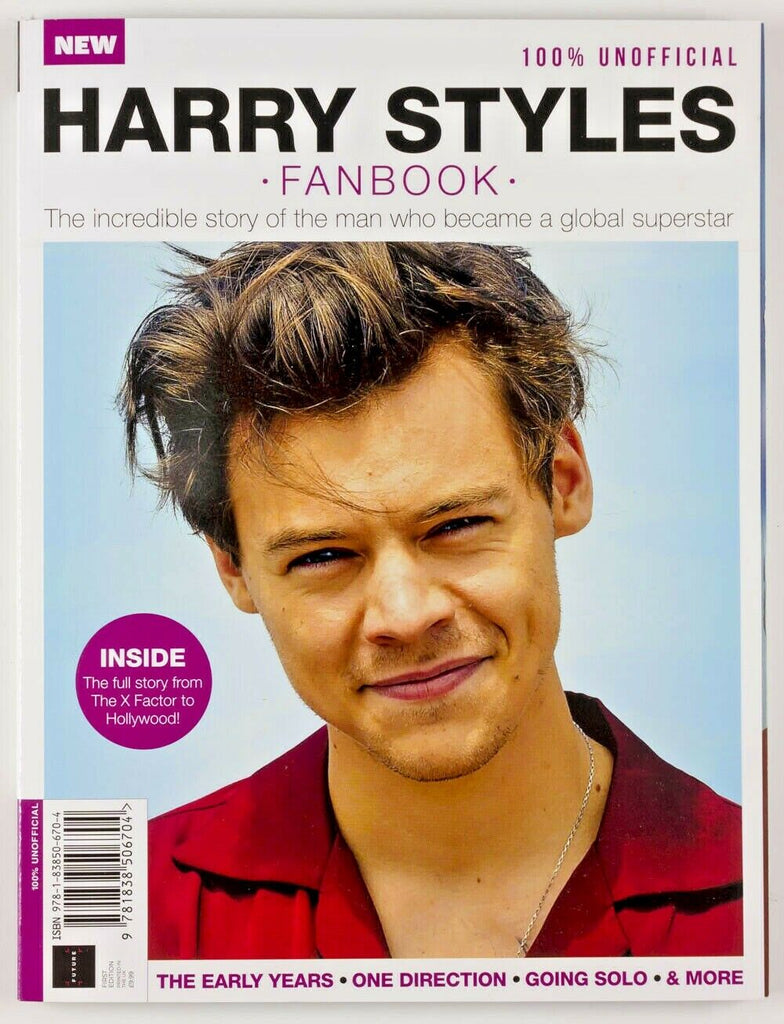 Harry Styles Fanbook UK only 2021 magazine 100% Unofficial 1D One Dire ...