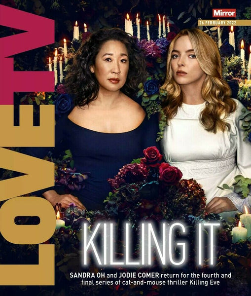 Daily Mirror Love TV Magazine - 26th February 2022 - Killing Eve - Jod ...