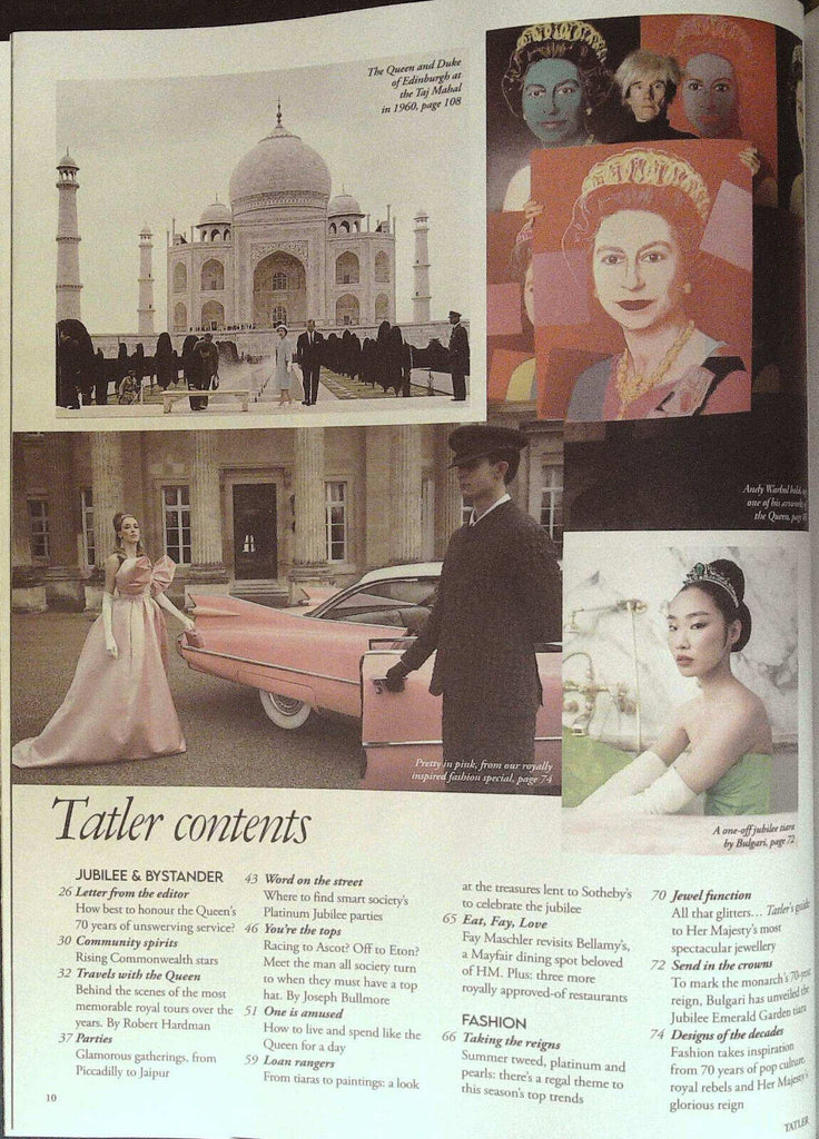 Tatler Magazine UK July 2022 - Queen Elizabeth II Platinum Jubilee