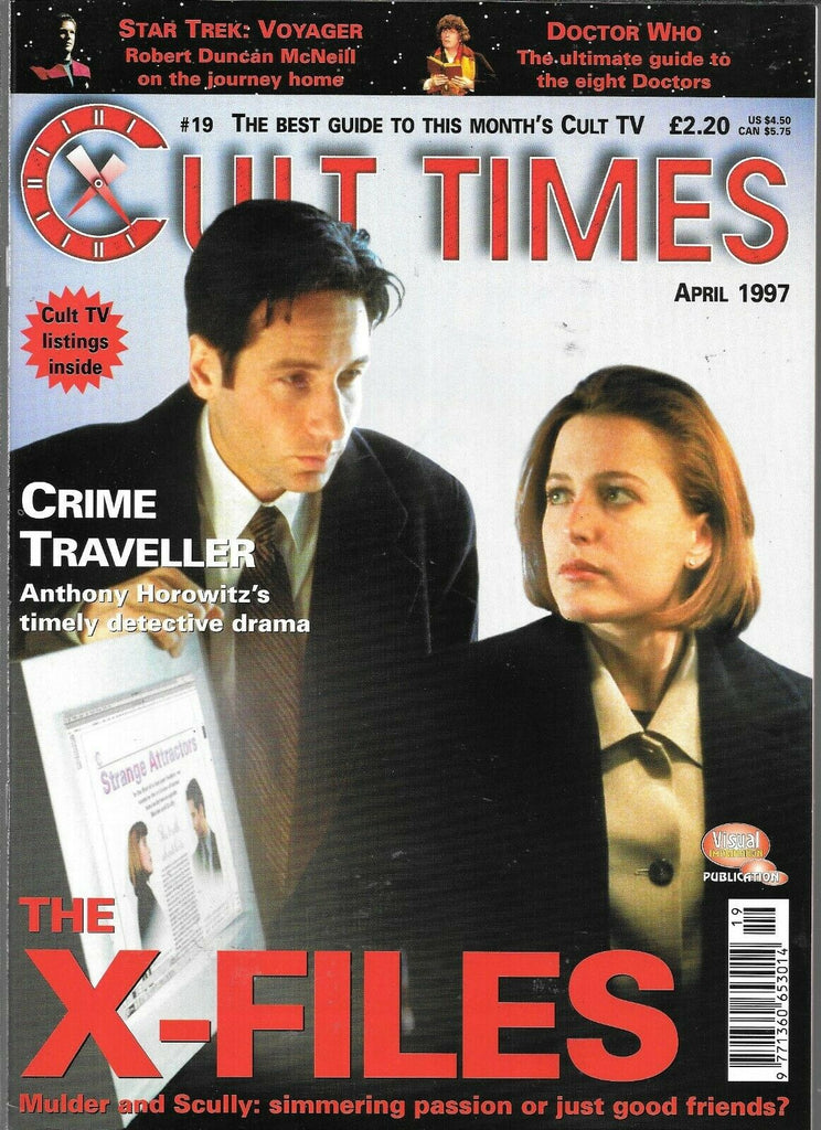 CULT TIMES #19 EUROPEAN MAGAZINE THE X-FILES GILLIAN ANDERSON