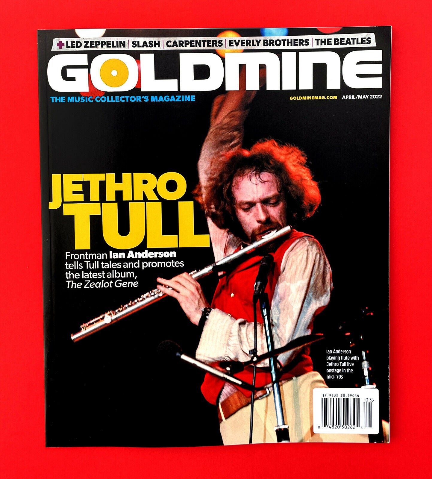 Goldmine Magazine APRIL/MAY 2022 - JETHRO TULL Ian Anderson -  YourCelebrityMagazines