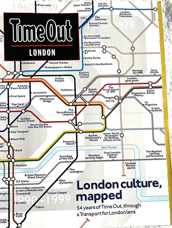 TIME OUT MAGAZINE - LAST PRINT // FINAL ISSUE - 21st June 2022