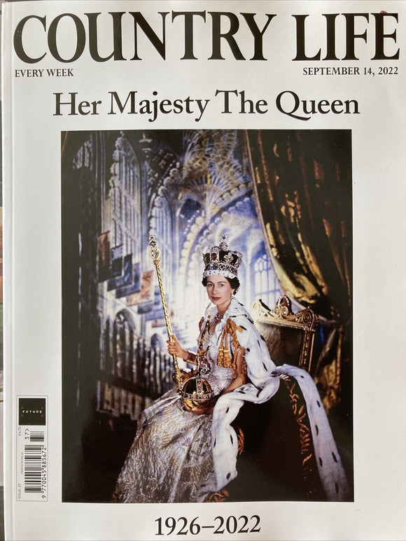 Country Life Magazine September 14, 2022 Her Majesty The Queen Elizabeth II 1926-2022