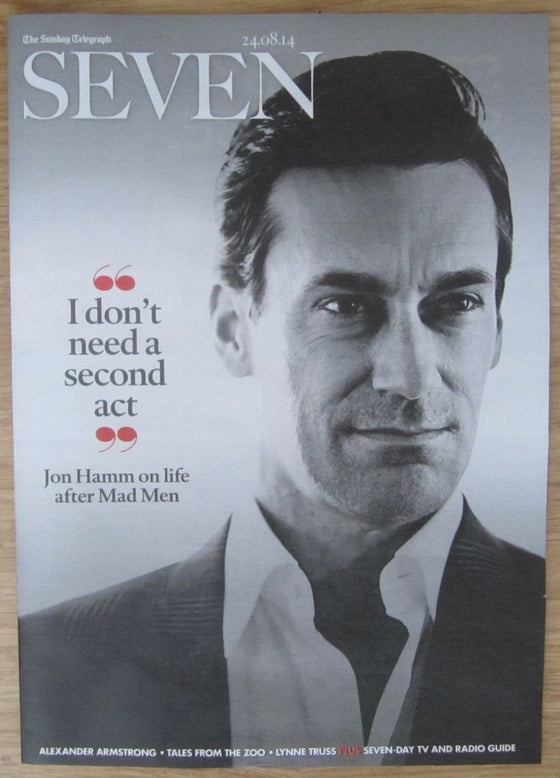 Jon Hamm – Seven magazine – 24 August 2014