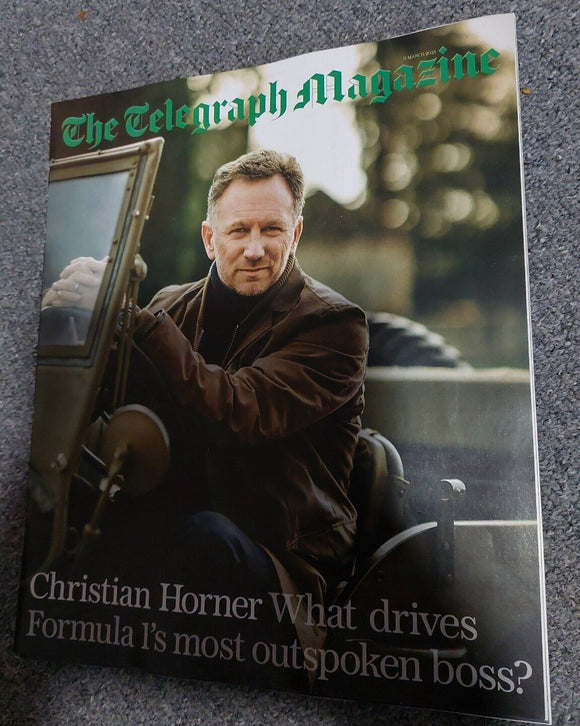 Telegraph Magazine 11 March 2023 Christian Horner Geri Halliwell Spice Girls