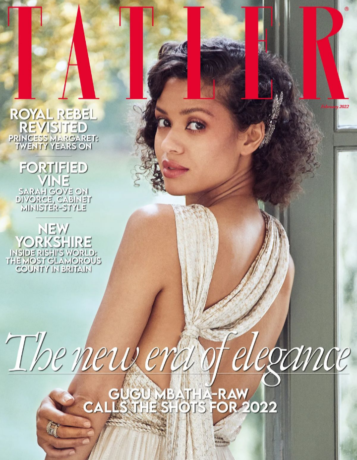 Tatler Magazine (UK) February 2022 Gugu Mbatha-Raw