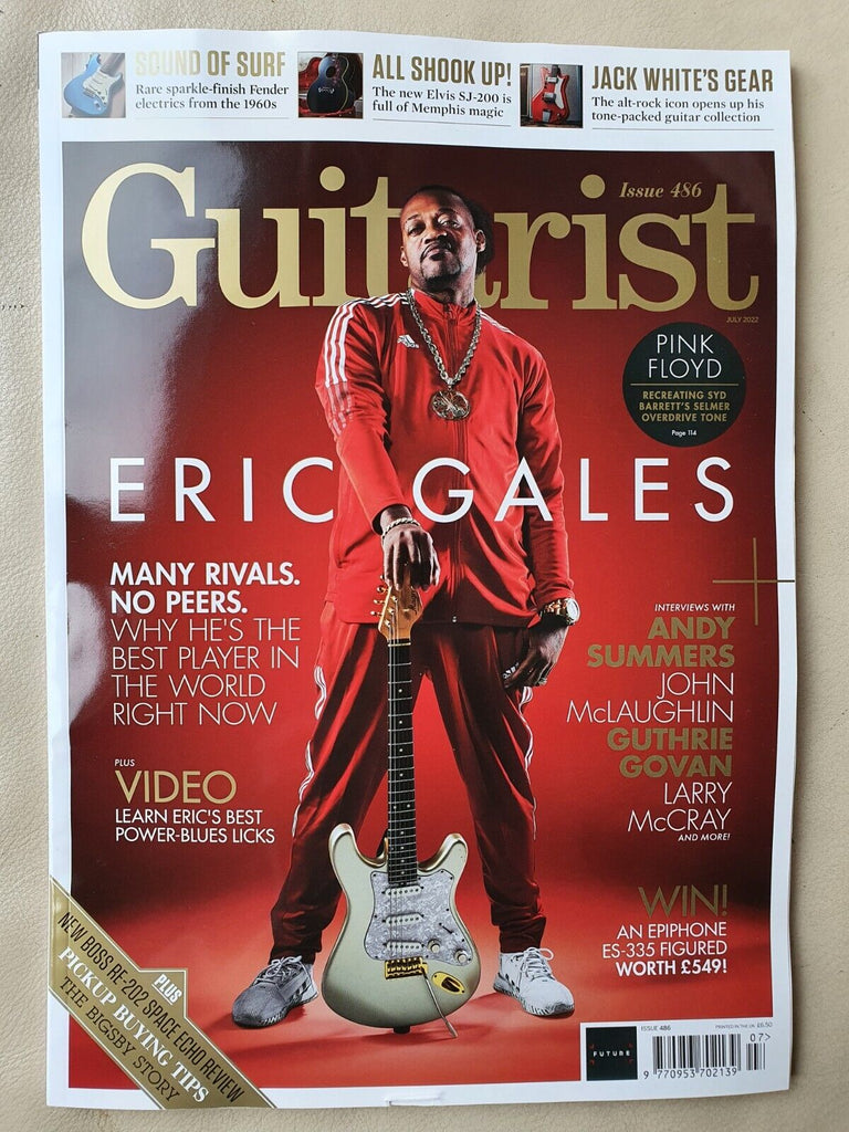 GUITARIST MAGAZINE JULY 2022 #486 - ERIC GALES * ANDY SUMMERS