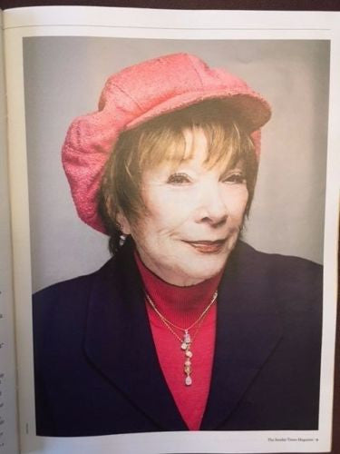 UK Sunday Times Magazine July 23rd 2017 Shirley MacLaine interview