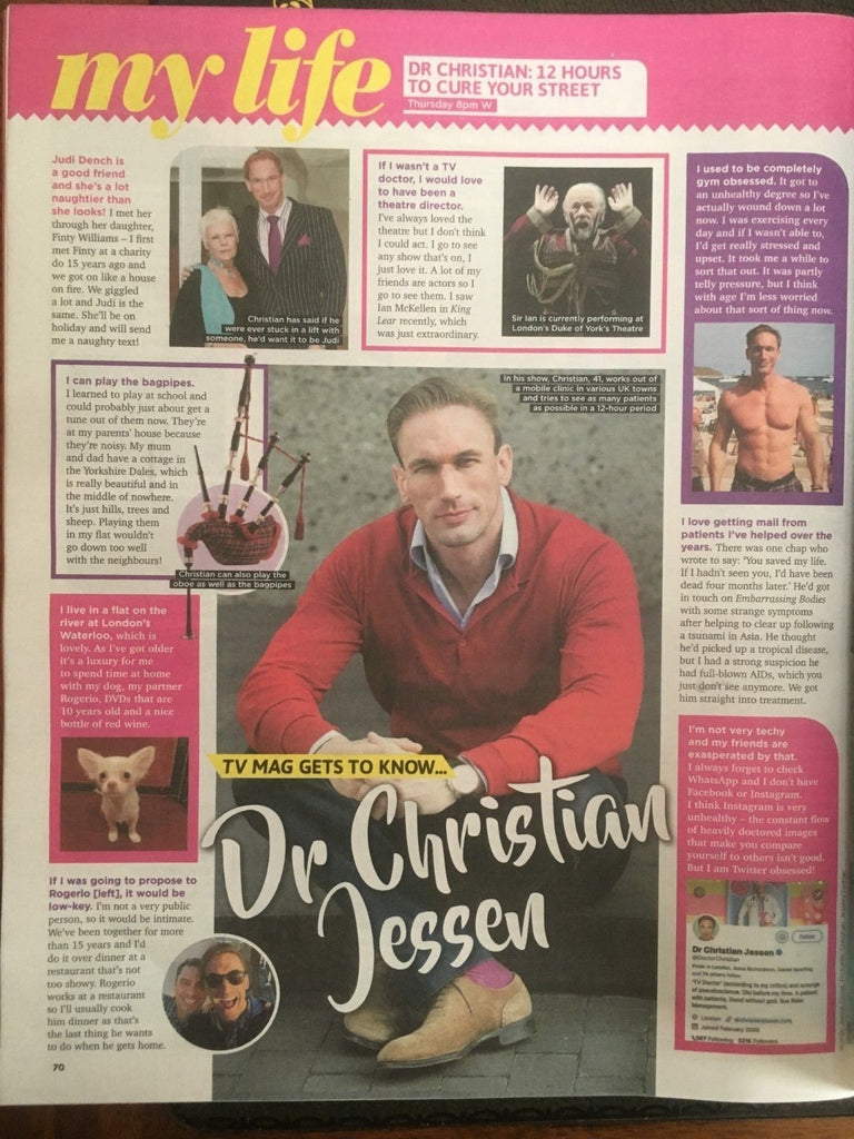 SUN TV Magazine 10/2018: Brendan O'Carroll David Tennant Dr Christian Jessen