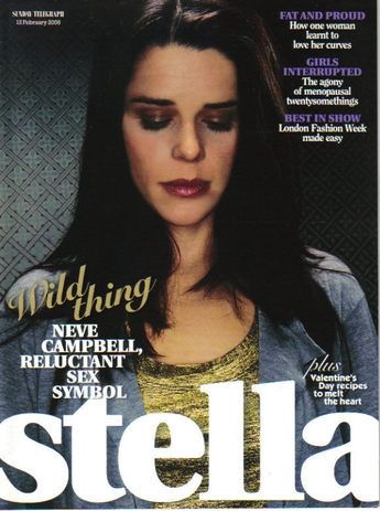 Stella Magazine 11 February 2006 Neve Campbell Scream Movie